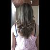 Cabelo com luzes e corte 