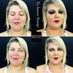 Smokey eye antes e depois