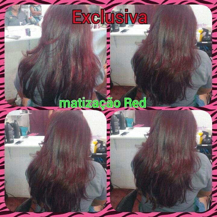 Matização Red no Centro de beleza Exclusiva com Ivilane Lopes  cabelo cabeleireiro(a)