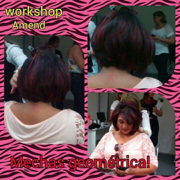 Mechas 3D cabelo cabeleireiro(a)