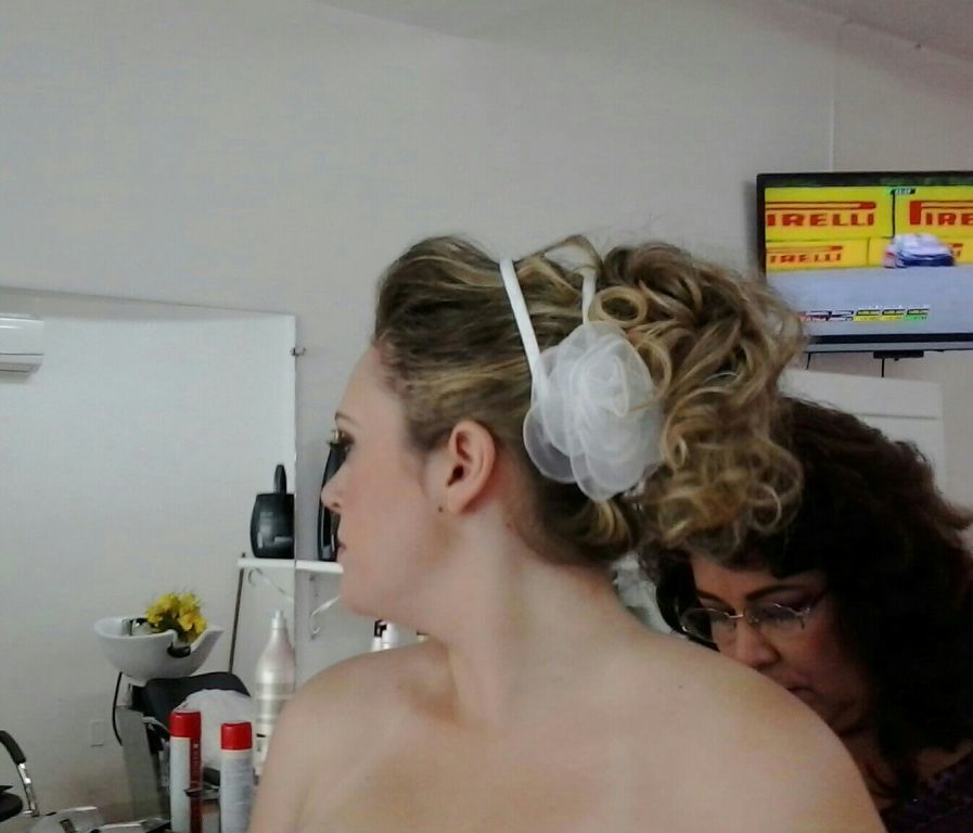 Penteado noiva _ coque grego. .. cabelo cabeleireiro(a)