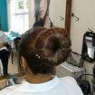 Penteado coque de luxo!
