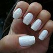 Unha renda com glitter.