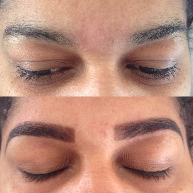 Antes e depois: Desigin de Sobrancelhas com Henna outros designer de sobrancelhas depilador(a) micropigmentador(a)