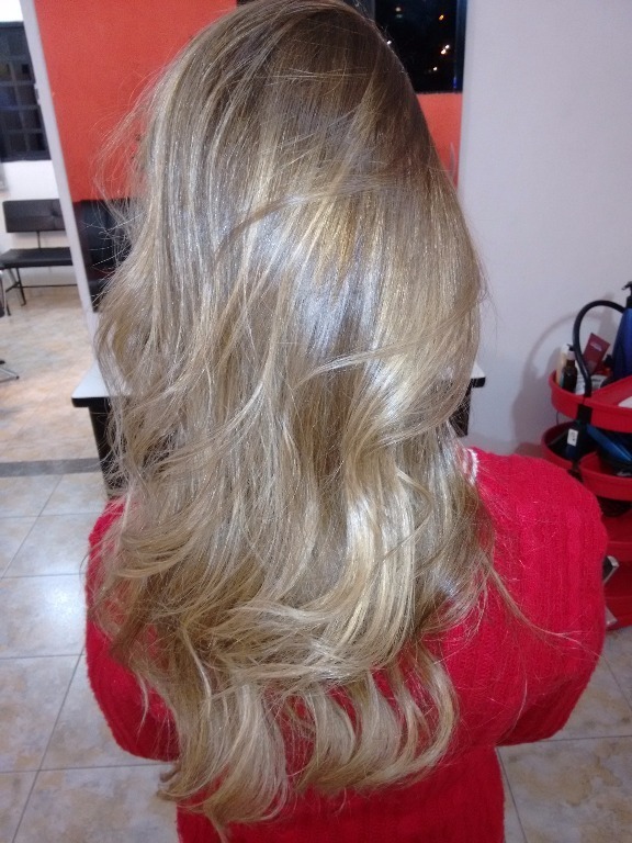 #Ombre hair loiro super claro cabeleireiro(a) maquiador(a)