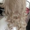 # Liro super blond escova modelada
