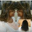 #Morena iluminada /corte 💇/tratamento