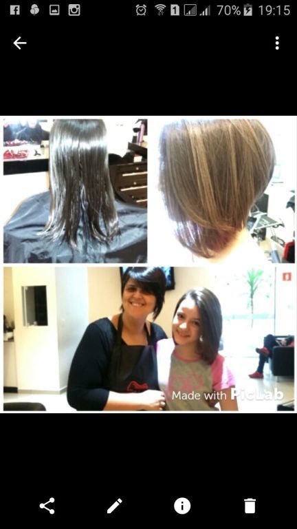 Corte : Chanel de Bico. cabelo cabeleireiro(a)