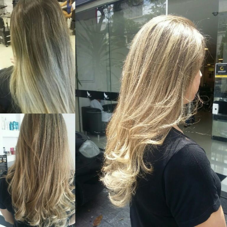 Correção de Cor e Reflexo cabelo cabeleireiro(a)