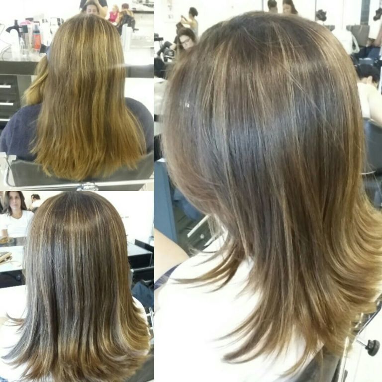 Correção de Cor e luzes cabelo cabeleireiro(a)
