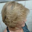 Para ter um cabelo loiro sabemos que temos que ter um cuidado maior, ela fez uma reconstrução fio a fio
