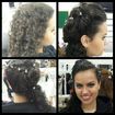 Penteado Madrinha de casamento by Marcia