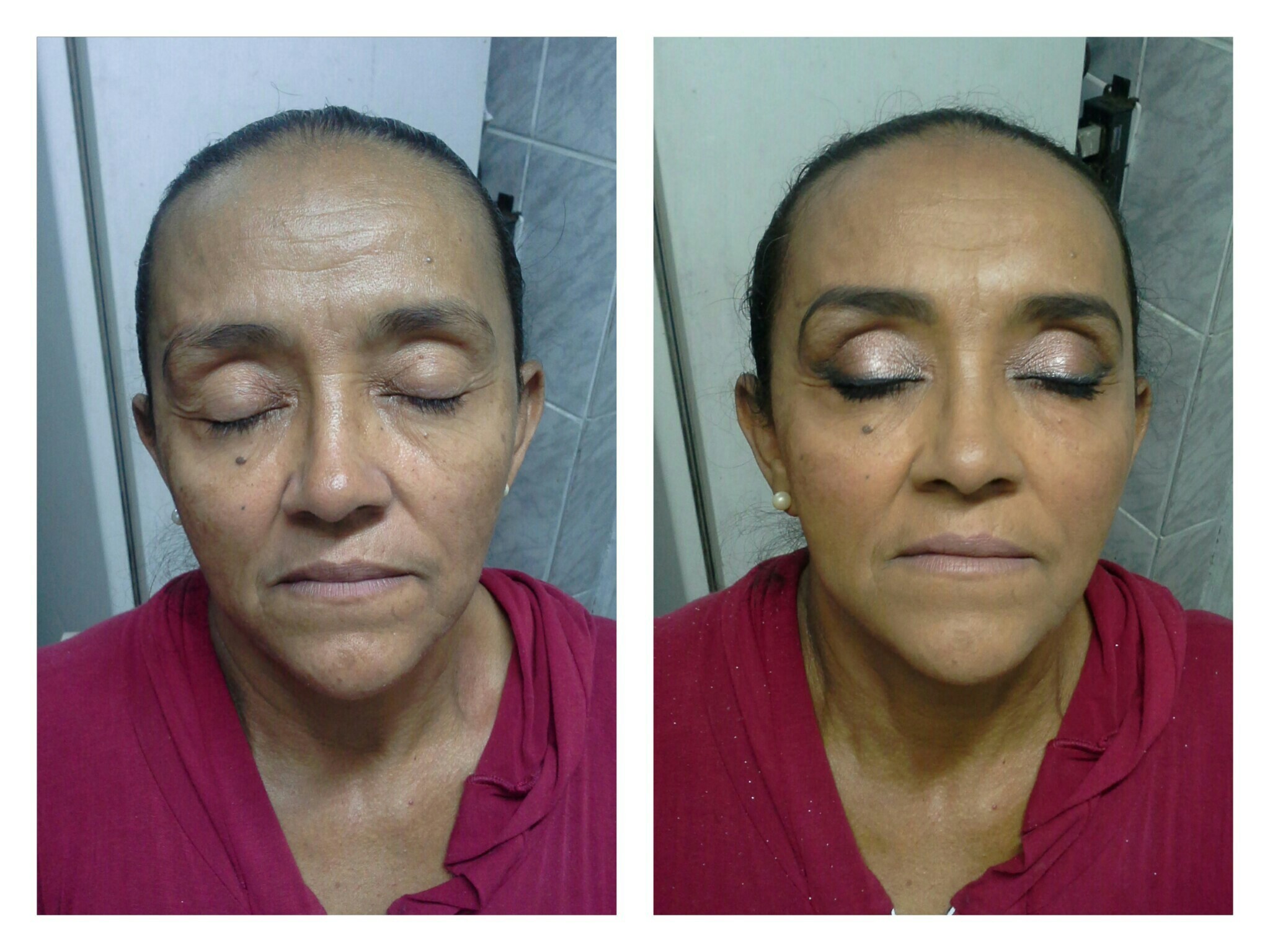 Cliente Maria. maquiagem maquiador(a) designer de sobrancelhas