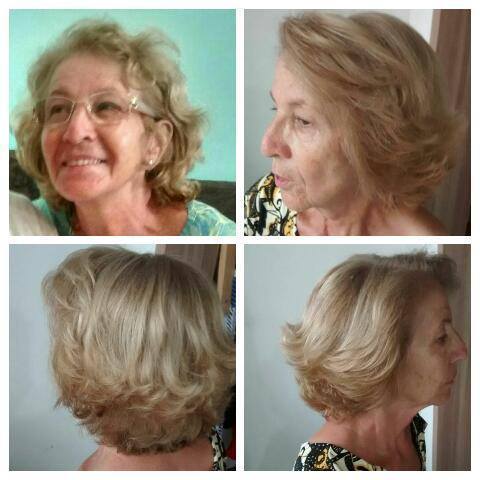 #corte e escova. cabelo cabeleireiro(a)