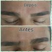 Design de sobrancelhas masculino