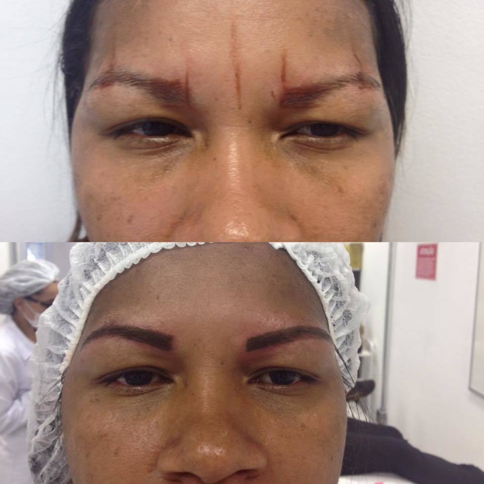 Micropigmentação estética designer de sobrancelhas micropigmentador(a) depilador(a) esteticista