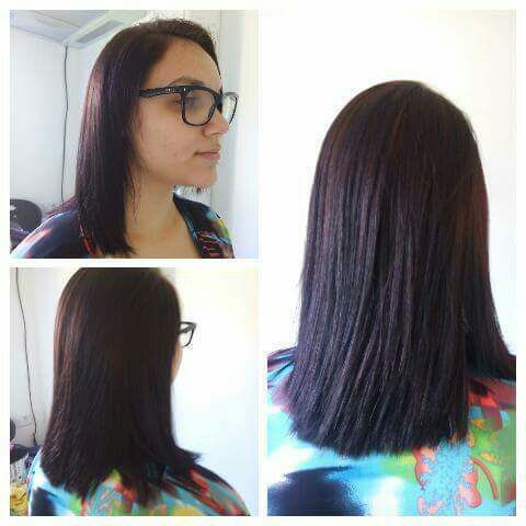 Depois da progressiva cabelo cabeleireiro(a)