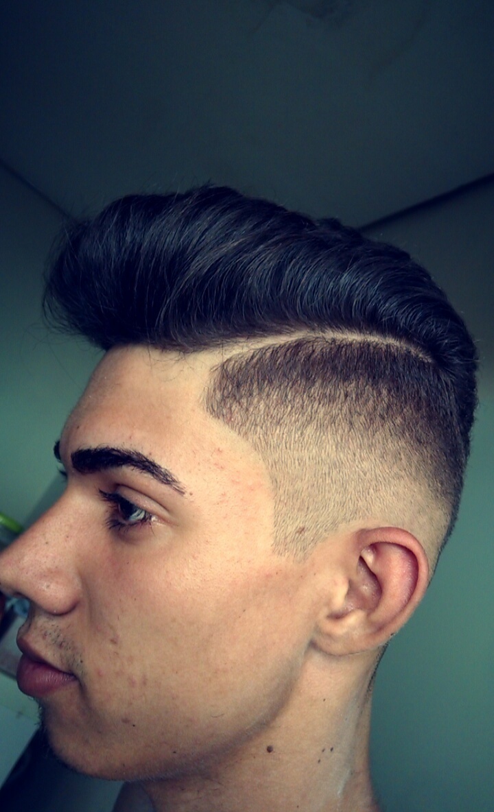#hair#cut#pompadour#men cabelo cabeleireiro(a) estudante