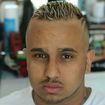 Feito luzes e corte com risco