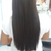 Progressiva em cabelo afro. 