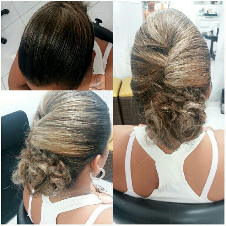 Penteado cabelo esteticista cabeleireiro(a)