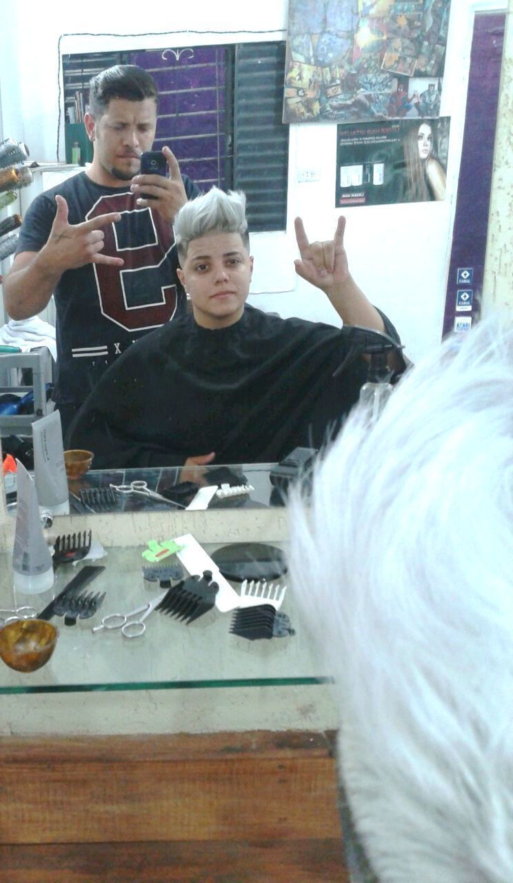 #platinado. cabelo