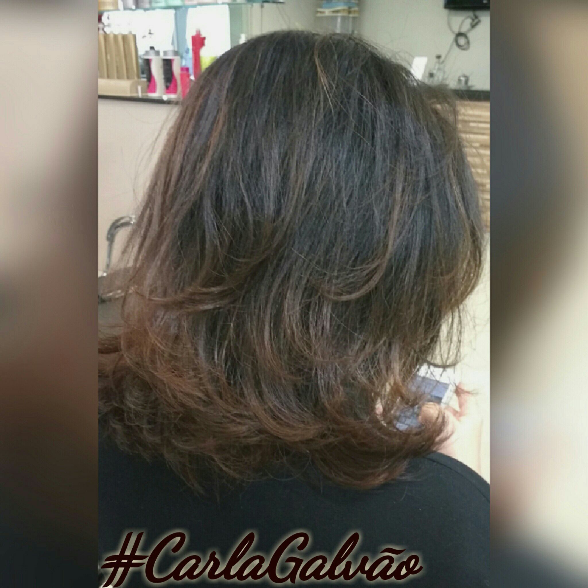 Ombre Hair + Retoque de Raiz  +Corte + Escova cabelo cabeleireiro(a) maquiador(a)