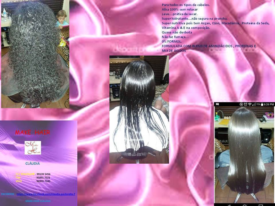 Progressiva sem formol cabelo empresário(a)