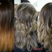 Concerto de californianas acobreadas para o loiro. 