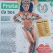 Maquiagem para reportagem do Jornal O Dia (2016)
Musa Mariana Pedro Rodrigues - X9 Paulistana.