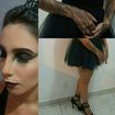 Fantasia Cisne Negro ❤👸#festaafantasia #blackswan #caracterizacao