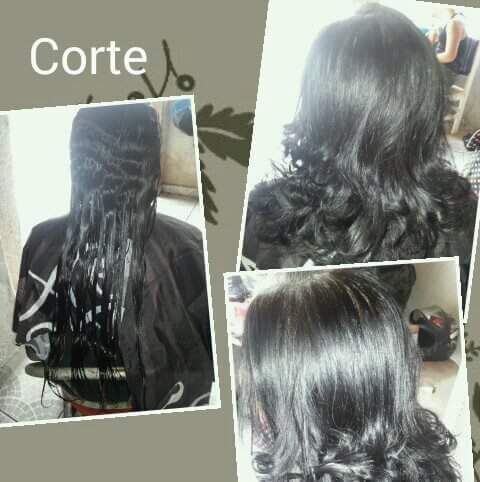 Corte em camadas com escova modelada. 
#cortetesturizado cabelo cabeleireiro(a) designer de sobrancelhas