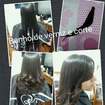 Corte em camadas, banhode verniz finalizado com escova modelada.
#banhodeverniz