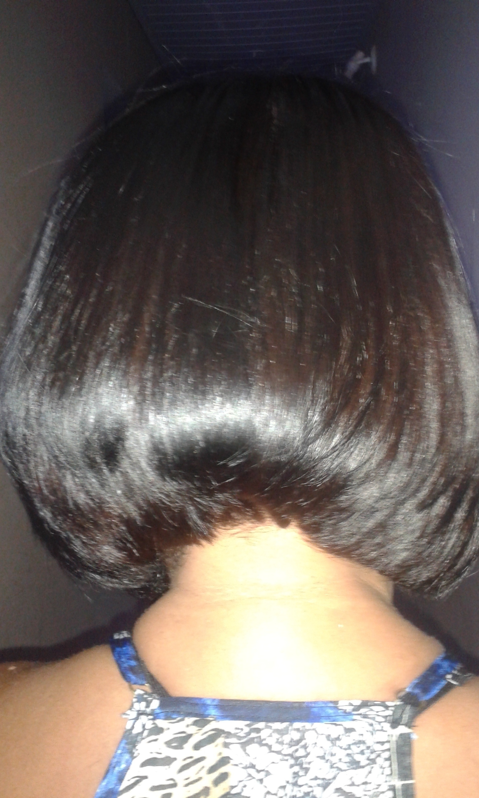 A nuca do corte shortbob cabelo cabeleireiro(a) depilador(a) esteticista