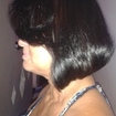 A lateral do corte shortebob