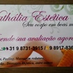 Este é  o meu cartão de visita para contato.