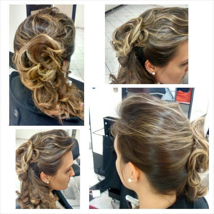 PENTEADO PARA NOIVA. cabelo cabeleireiro(a)