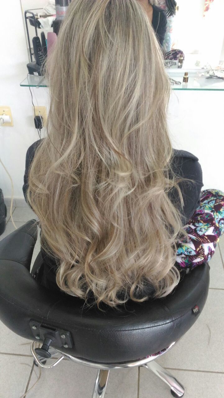 Transformação! Platinado lindoo!  cabelo cabeleireiro(a)