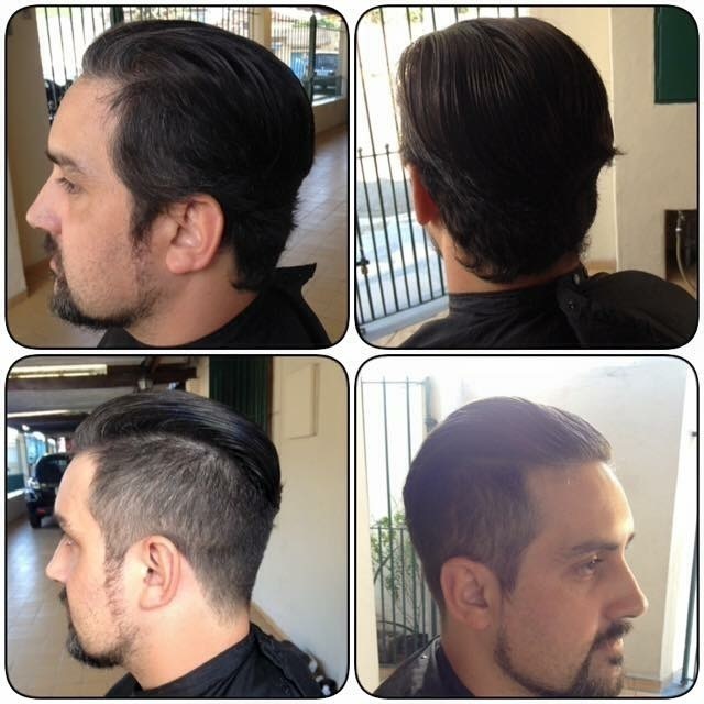 Antes e depois  cabelo barbeiro(a)