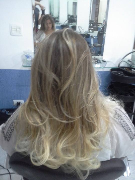 Reflexo Californiano Ombre Hair cabelo cabeleireiro(a) maquiador(a)