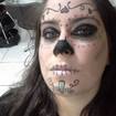 Make Caveira Mexicana - Festa Halloween