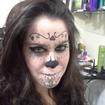 Fechou!!! Cliente satisfeita - Make e Cabelos para Festa Halloween