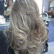 Corte e Escova anelada - após Reflexo Californiano Ombre Hair