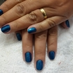 #unhas #amounhas #azul #nailsblue #nails #lovenails