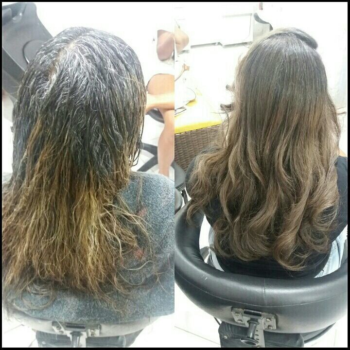 Fechando a cor! Neutralizando o amarelo 6.71 cabelo esteticista cabeleireiro(a)
