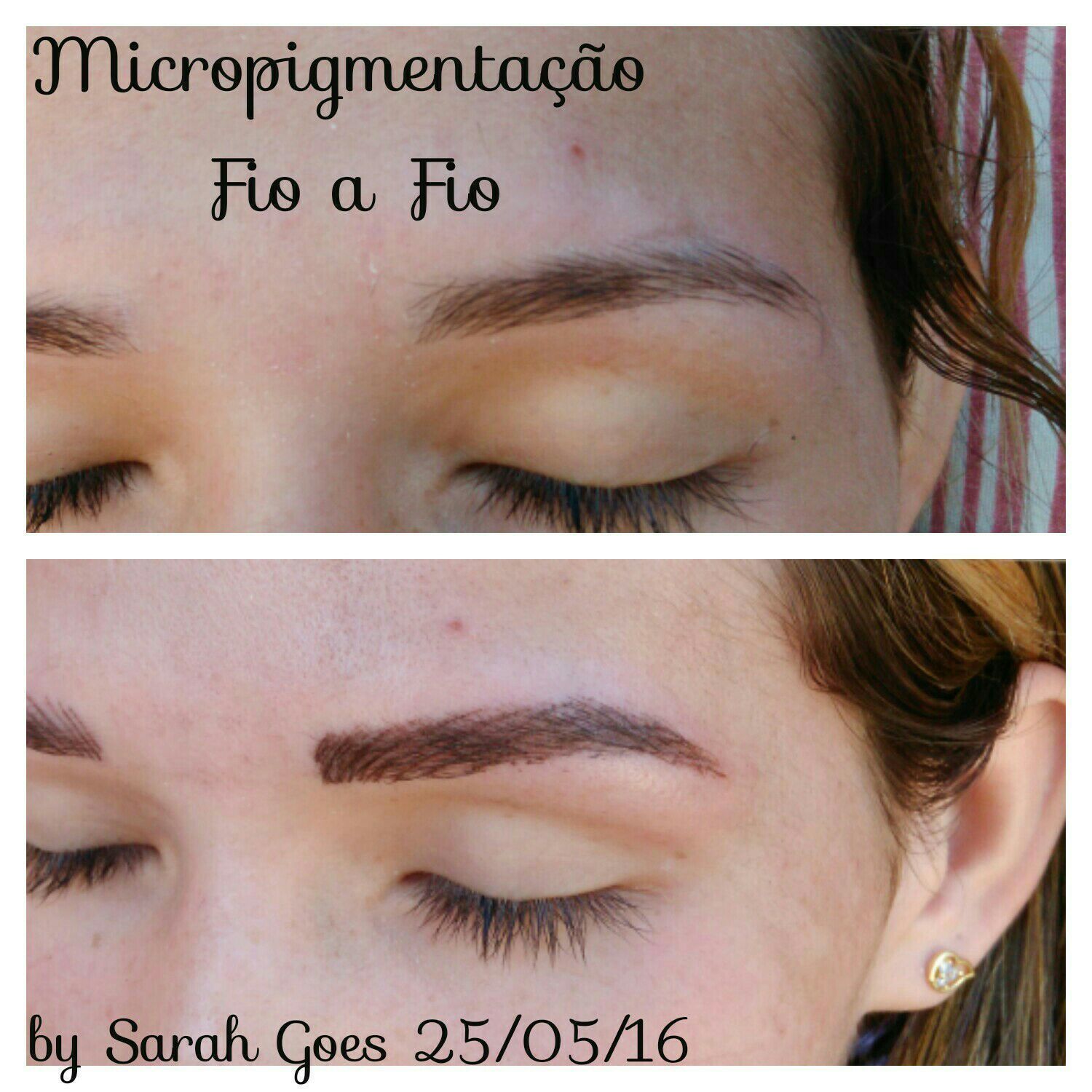 Micropigmentação fio a fio estética manicure e pedicure micropigmentador(a)