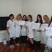 Entrega de Certificados para as alunas do Curso Intensivo de Limpeza de Pele (associado ao uso de eletroterapia), em Santa Luzia -  MG - Salão Casa da Beleza.