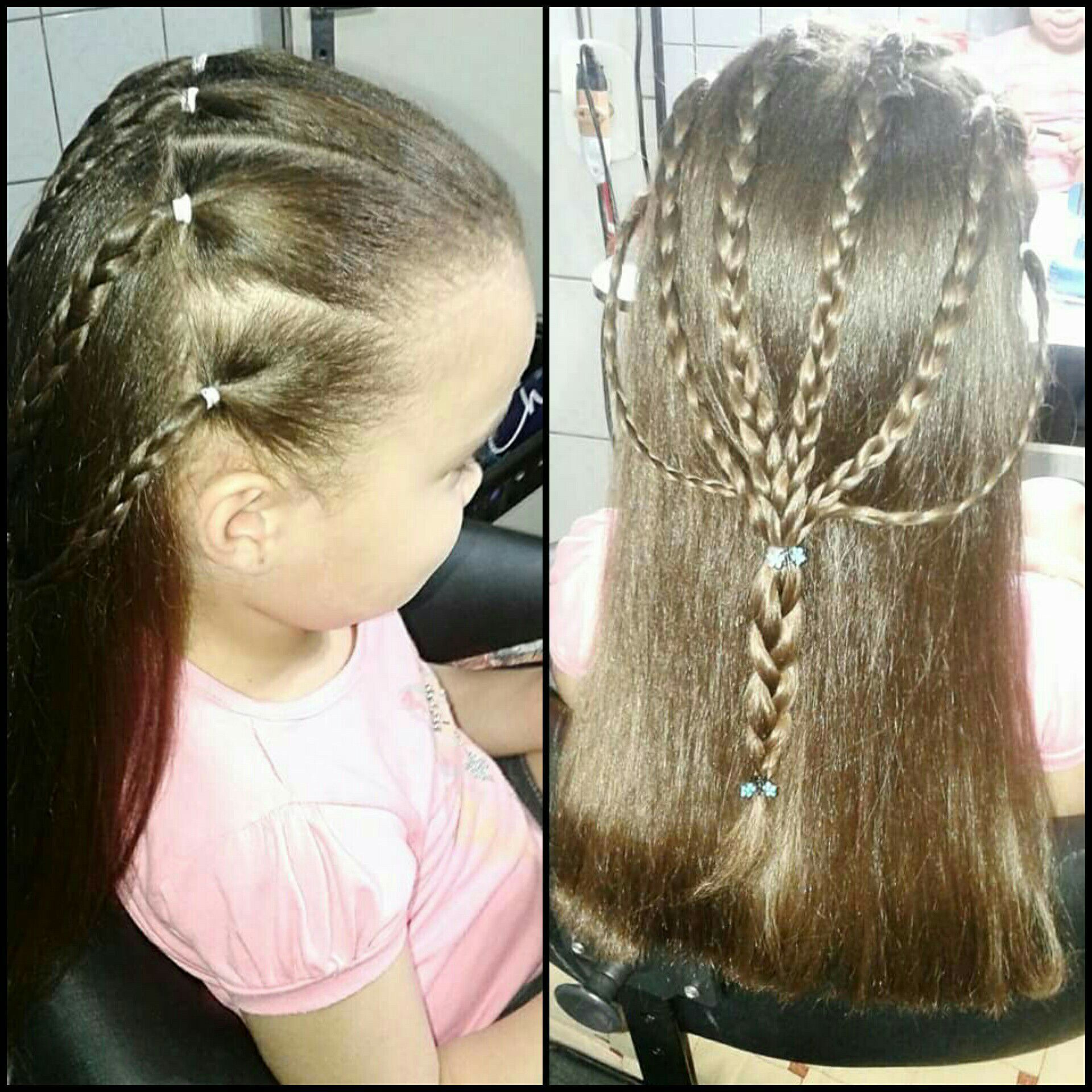 Penteado infantil cabeleireiro(a)