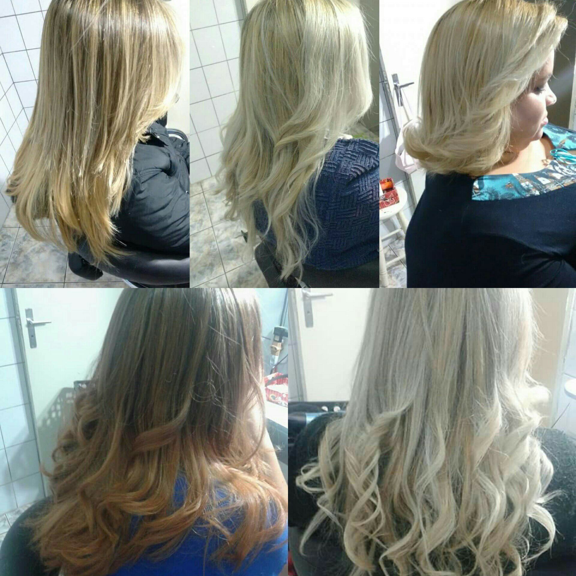 Luzes e Decapagem . cabelo cabeleireiro(a)