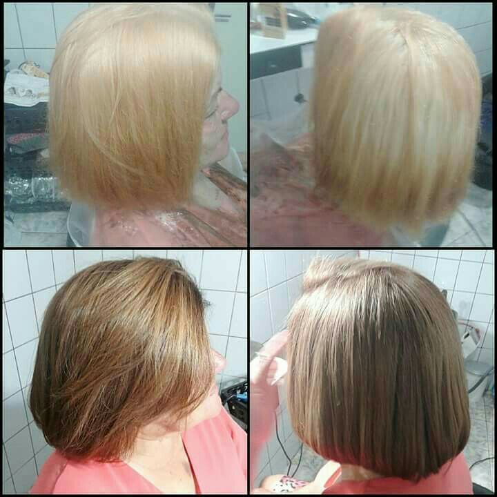 Decapagem cabelo cabeleireiro(a)